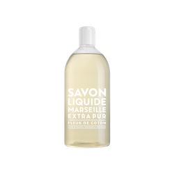 Savon de Marseille Extra Pur Cotton Flower, 1 liter refill