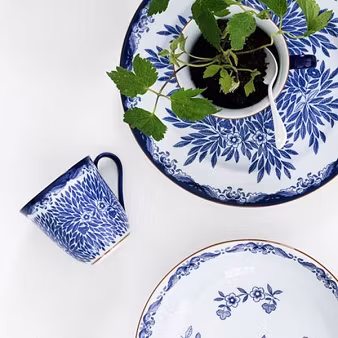 Rörstrand Ostindia Floris tallrik flat 27 cm