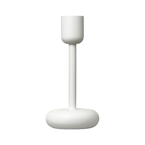 Iittala Nappula ljusstake vit hög