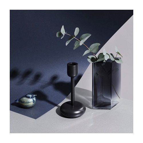 Iittala Nappula ljusstake mörkgrå hög
