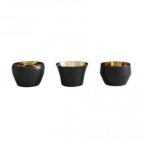 Skultuna Kin 3-pack svart