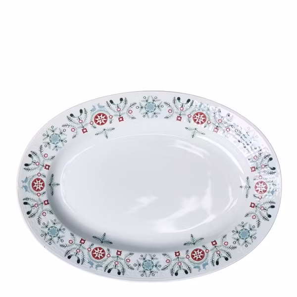 Rörstrand Swedish Grace Winter ovalt fat 32 cm
