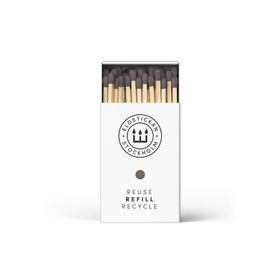 Eldstickan tändstickor refill grå