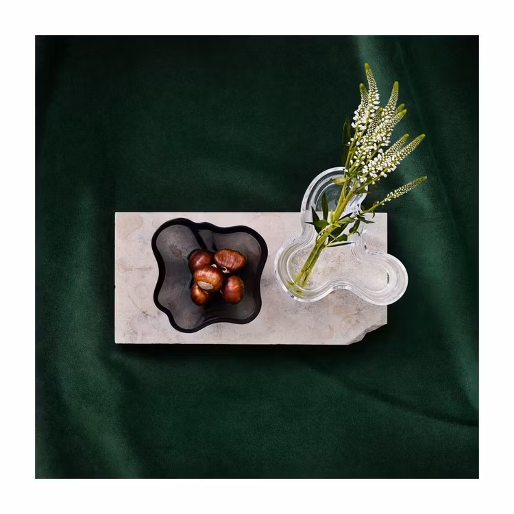 Iittala Alvar Aalto vas 95 mm klar