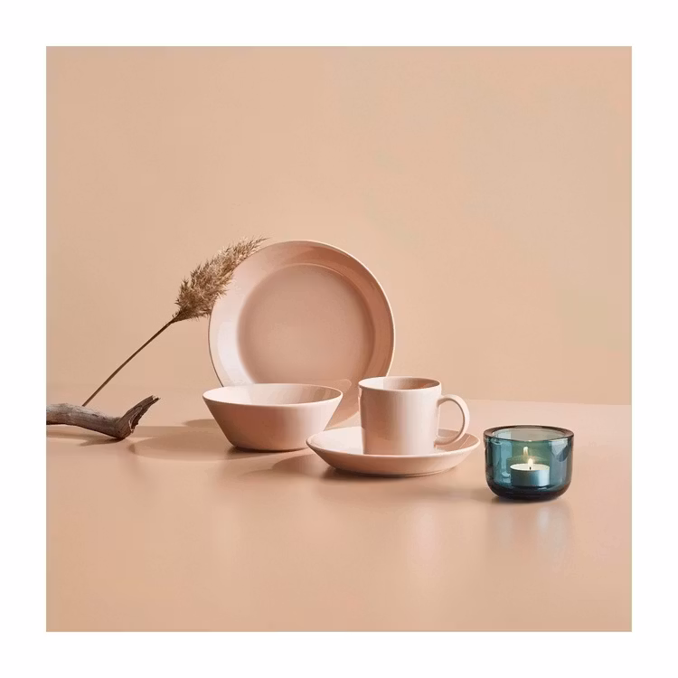 Iittala Valkea ljuslykta havsblå