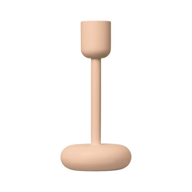 Iittala Nappula ljusstake puderrosa hög