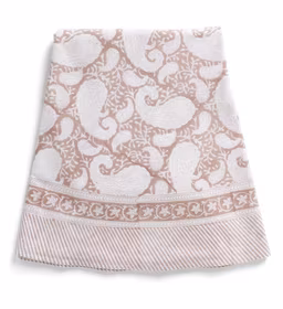 Chamois Big Paisley® rund duk Fuchsia Rose