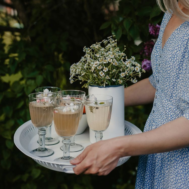 Strömshaga vinglas Etsad Rand