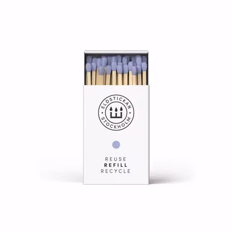 Eldstickan tändstickor refill lavendel