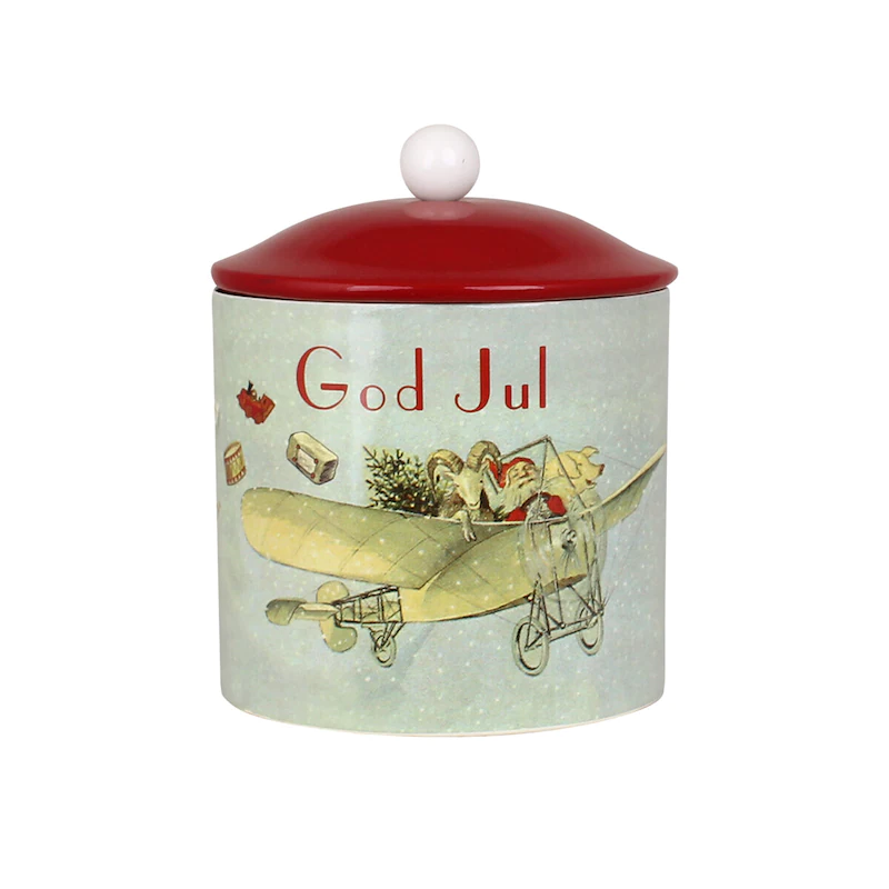 Strömshaga plåtburk God Jul