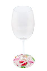 KOALA Glasunderlägg 4-pack flamingos