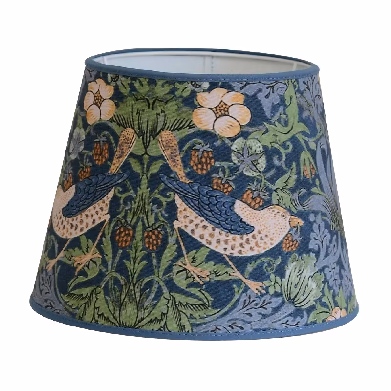 Hallbergs Nutcracker lampskärm blå