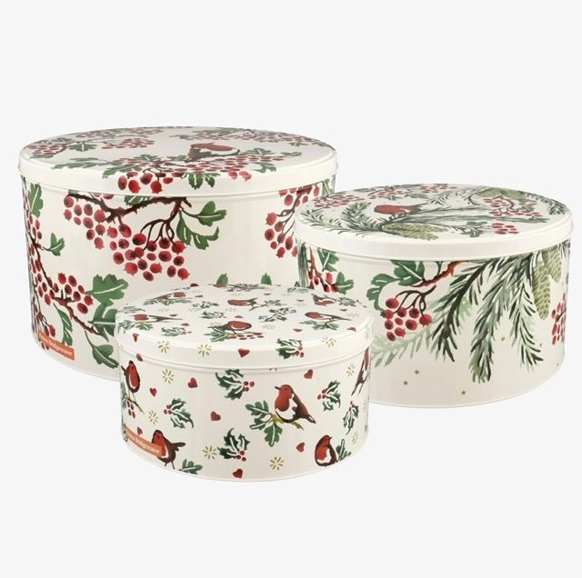 Emma Bridgewater Christmas plåtburkar
