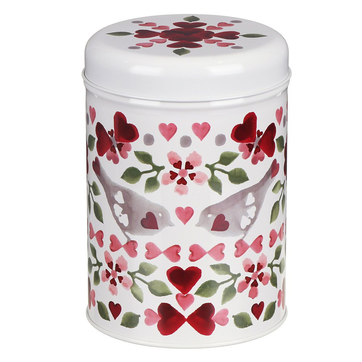 Emma Bridgewater Love Birds plåtburk rund