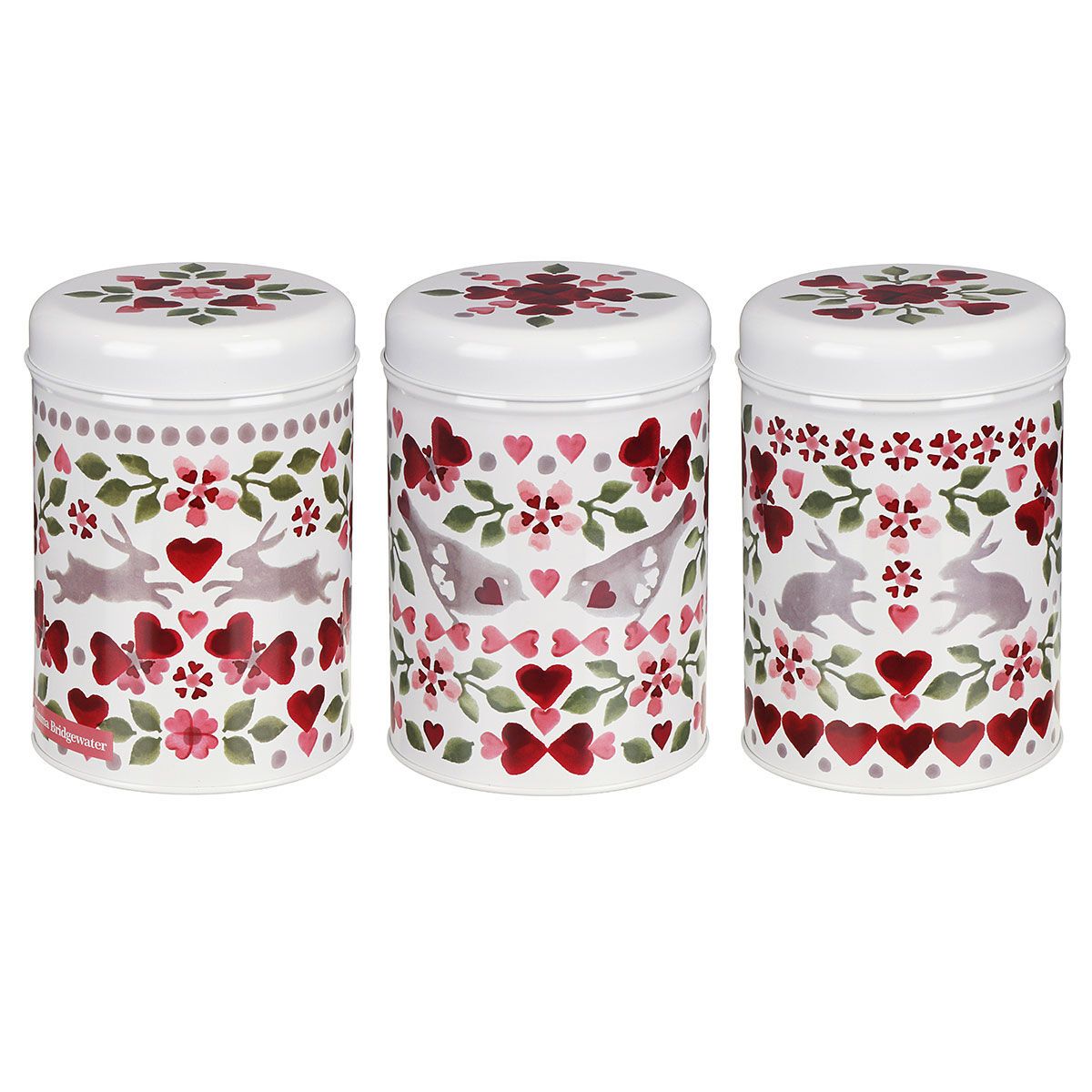 Emma Bridgewater Love Birds plåtburk rund