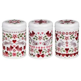 Emma Bridgewater Love Birds plåtburk rund