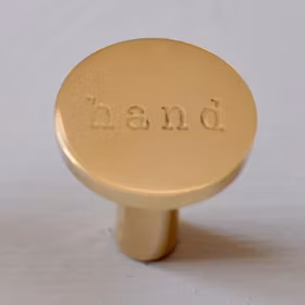 ExMez knopp HAND mässing
