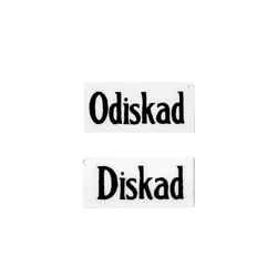 Strömshaga skylt Diskad/Odiskad