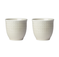 Rörstrand Swedish Grace äggkopp 2-pack Havre