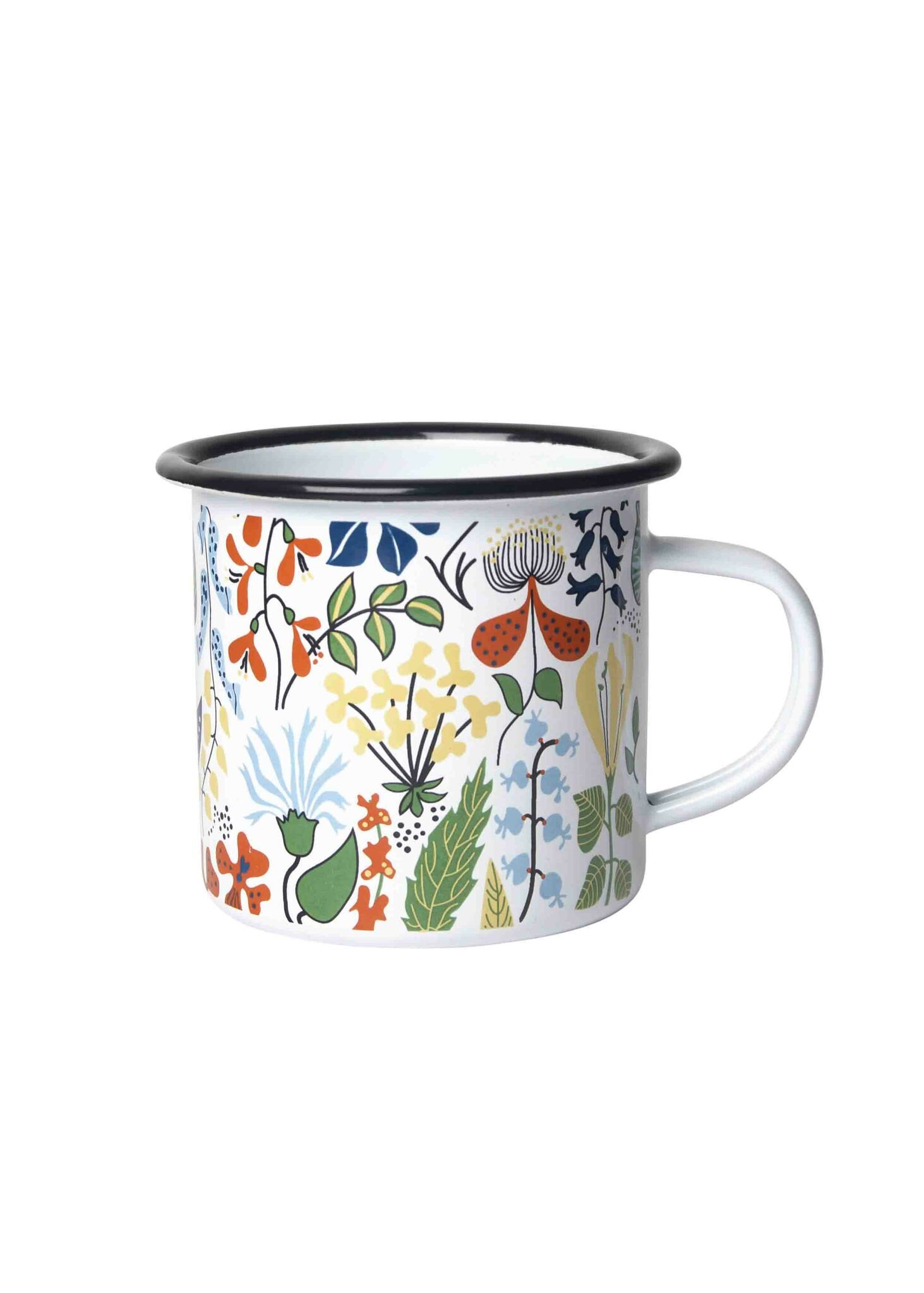 Pluto Design Herbarium emaljmugg