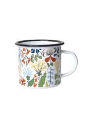 Pluto Design Herbarium emaljmugg