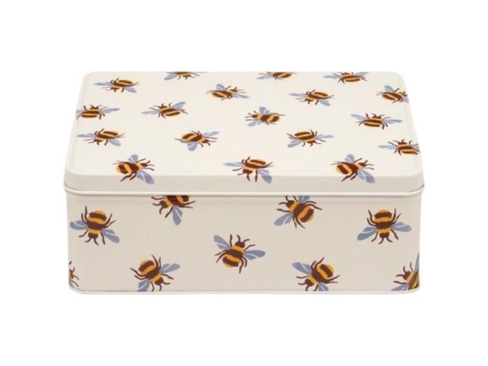 Emma Bridgewater Plåtburk Bumblebee Blue