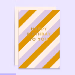 Kort - "Happy birthday to you"