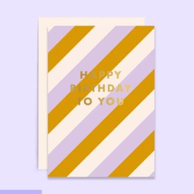 Kort - "Happy birthday to you"