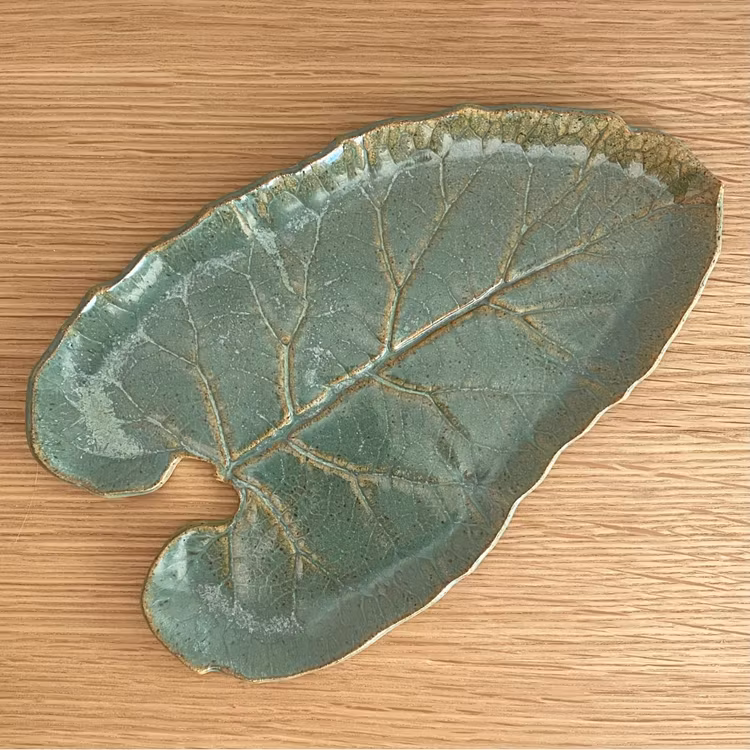 Bladfat grön