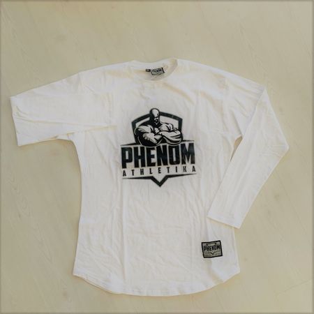 PHENOM CONTOUR LONG SLEEVE WHITE