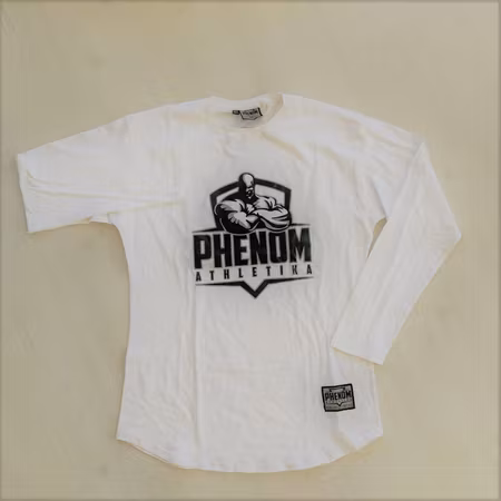 PHENOM CONTOUR LONG SLEEVE WHITE