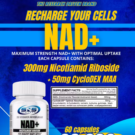 NAD+ 60 kapslar
