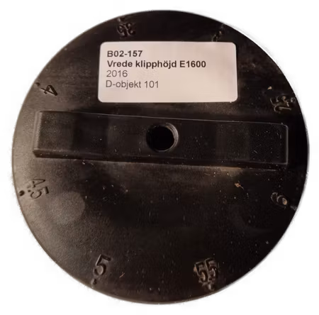 Vrede klipphöjd E1600 (Begagnad produkt)