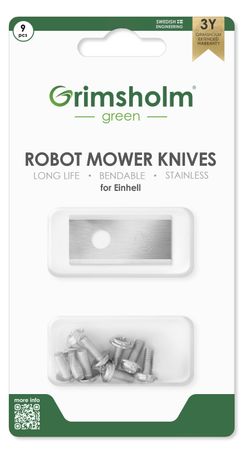 Knivar Einhell, 9-pack
