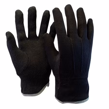 Bomullshandskar svart   3/5-pack