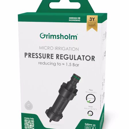 Tryck-regulator 13 mm (1/2”) / 4.6 mm (3/16”)