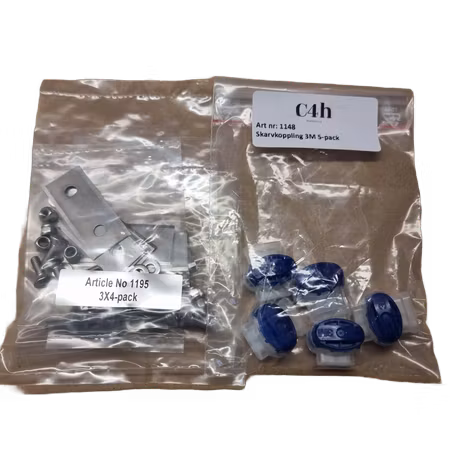 Bundling Knivar för Lyfco 3x4-sats + Skarvkopplingar