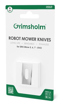 Knives for Stihl iMOW 5, 6, 7, EVO, - Disc-Cut 9 pcs