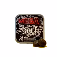Pastillfabriken - Mega Salt Pastiller, plåtask, 25g