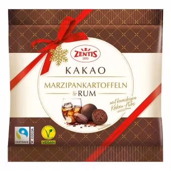 BESTÄLLD! Zentis - Marzipan Kartoffeln Rum, 100g