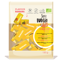 Super Fudgio - Bananfudge, 150g