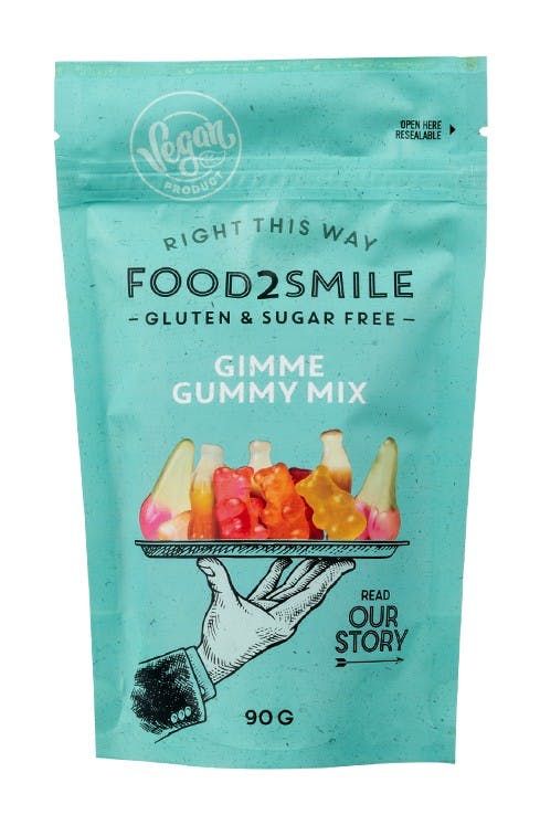 Food2Smile - Gimme Gummy Mix - Fruktgummimix, 90g