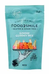 Food2Smile - Gimme Gummy Mix - Fruktgummimix, 90g