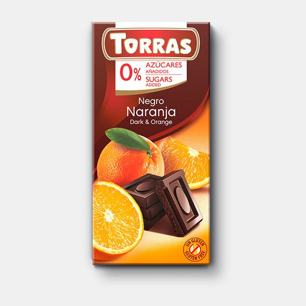 Torras - Chokladkaka Apelsin, 75g
