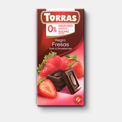 Torras - Chokladkaka Jordgubbe, 75g