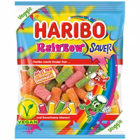 Haribo - Rainbow Sauer/Sura Regnbågar, 160g