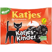 Katjes - Katjes Kinder/Kattungar Lakrits, 175g