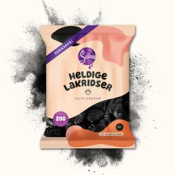Salinas - Heldige - Saltlakrits, 70g