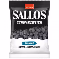 Sallos - Salmiaklakrits, 200g