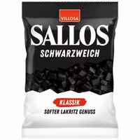Sallos - Klassik Lakrits, 200g